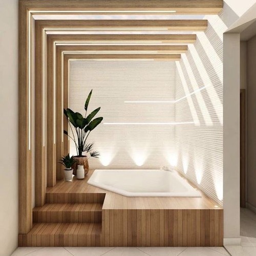 Corner Entry jacuzzi