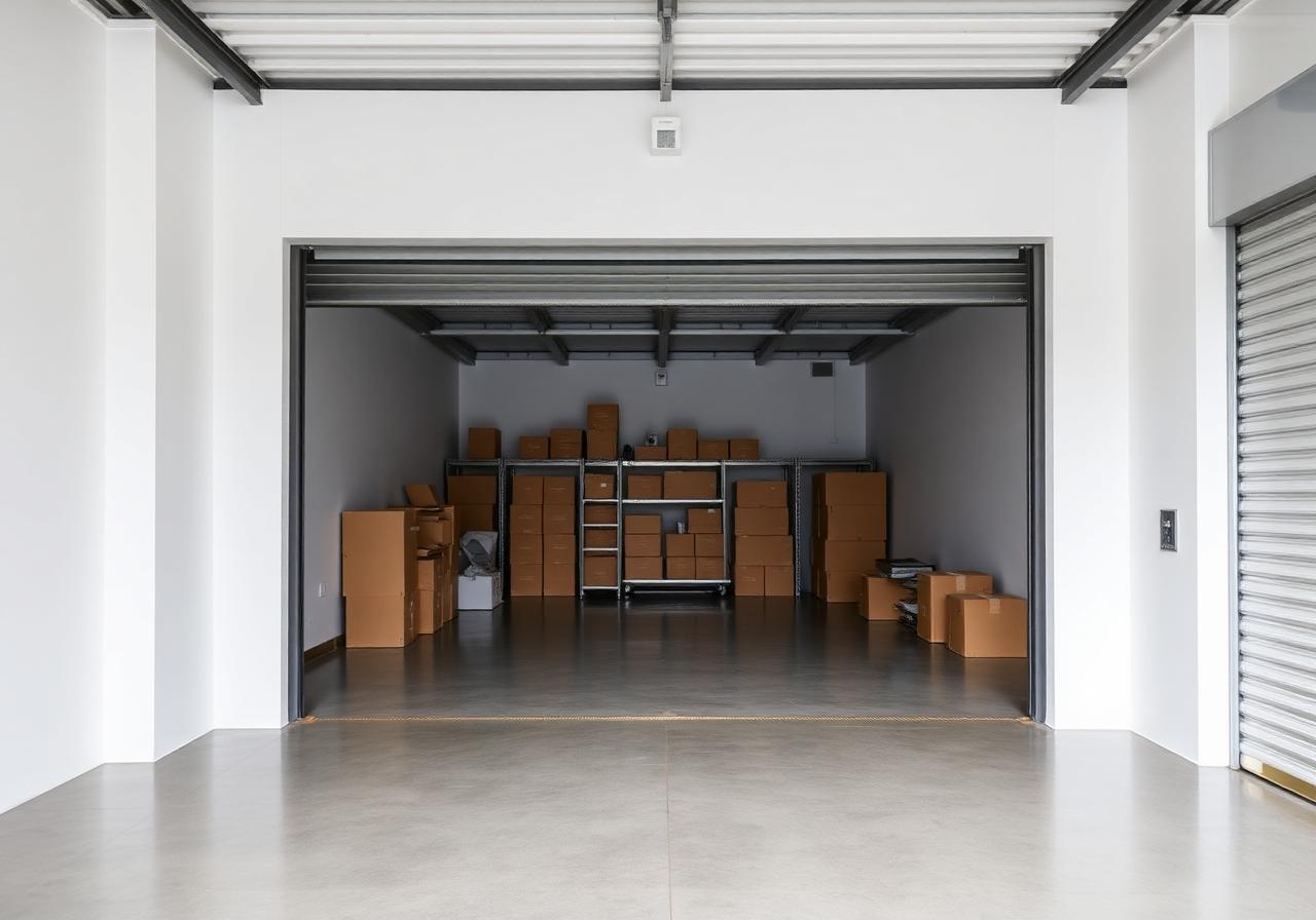 Ground floor storage unit